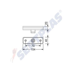 Lampa Gabarit Universala