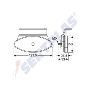 Lampa Gabarit Universala