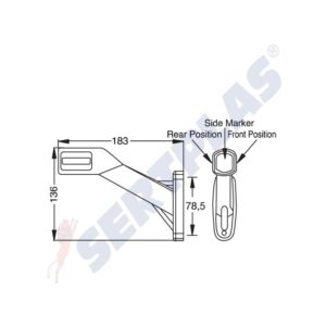 Lampa Gabarit Universal